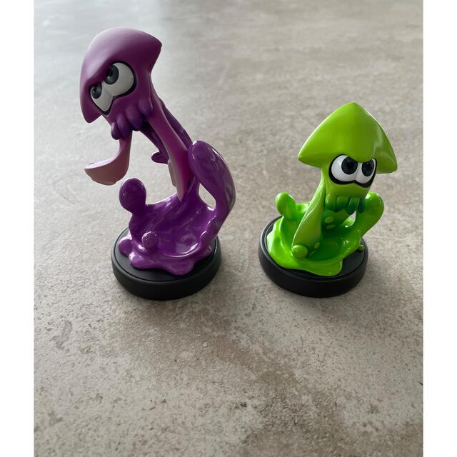 任天堂(ニンテンドウ)のamiibo スプラトゥーン　イカ　タコボーイ　セット エンタメ/ホビーのフィギュア(ゲームキャラクター)の商品写真