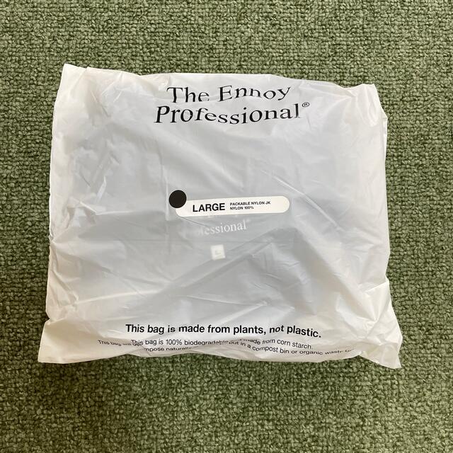 ennoy packable nylon jacket  L 新品未使用未開封