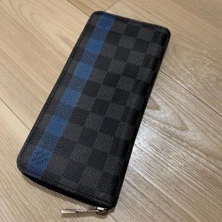 ルイヴィトン(LOUIS VUITTON)のヴィトン ダミエ グラフィット ジッピー・ウォレット(長財布)