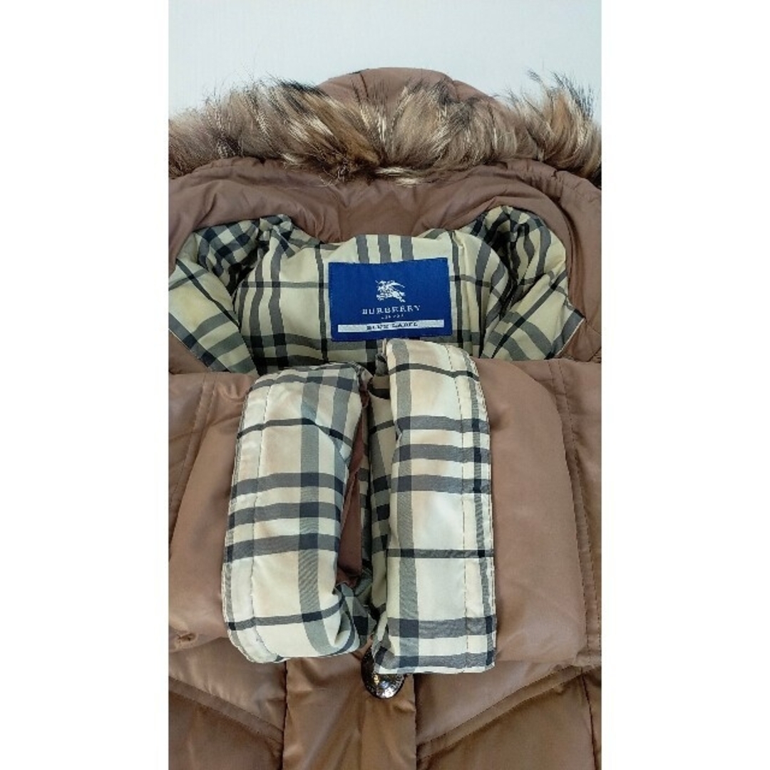 BURBERRY BLUE LABEL - バーバリーブルーレーベル ダウンコート BURBERRY BLUE LABEL - バーバリーブルーレーベル ダウンコート