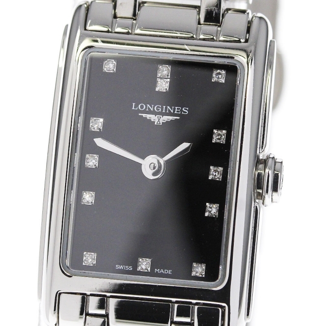 LONGINES - ☆良品【LONGINES】ロンジン ドルチェビータ 13Pダイヤ L5.258.4 クォーツ レディース_709938