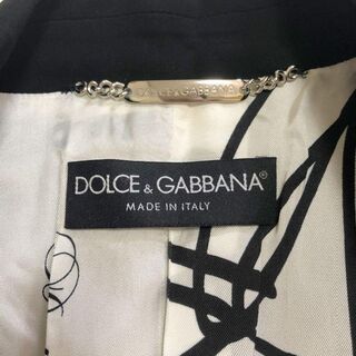 DOLCE&GABBANA - ドルチェ＆ガッバーナ ブラック テーラードジャケット