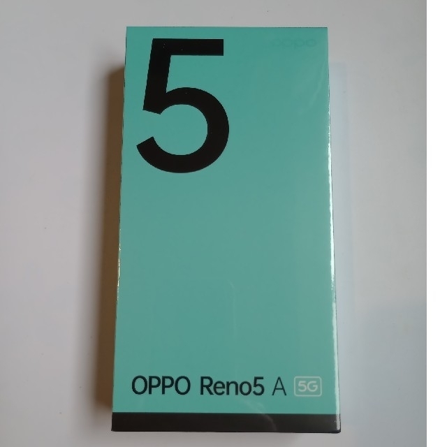 スマートフォン本体Oppo Reno5 a　本体  新品未使用