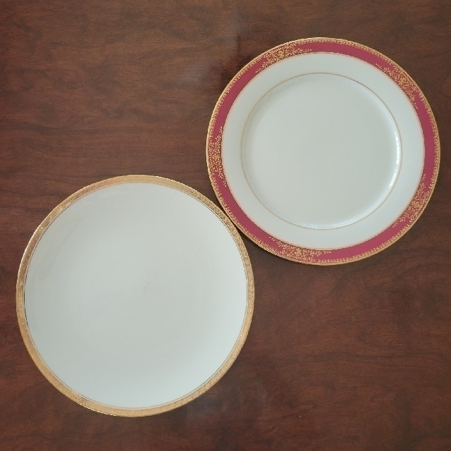 Noritake(ノリタケ)のノリタケ プレ一ト2枚(ASHLEIGH、GOLDMERE) インテリア/住まい/日用品のキッチン/食器(食器)の商品写真