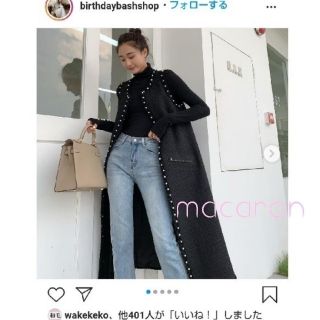BIRTHDAY BASH - 新品バースデーバッシュ人気パール付きツイード