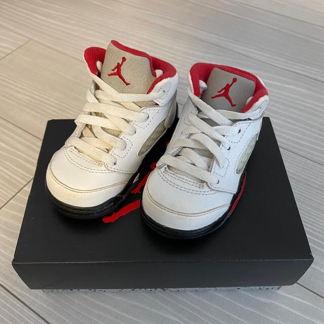 11cm NIKE JORDAN 5 RETRO FIRE RED baby