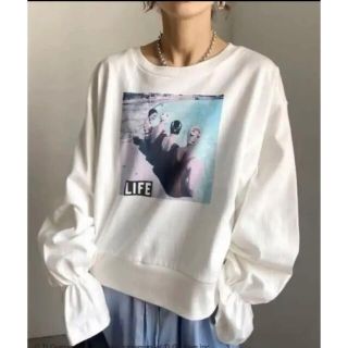 アメリヴィンテージ(Ameri VINTAGE)のLIFE POOL PUFF LONG TEE(トレーナー/スウェット)