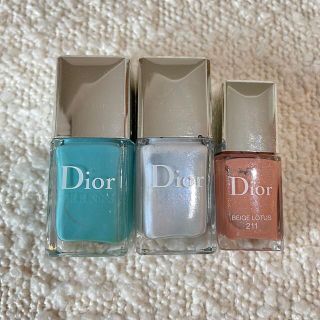 クリスチャンディオール(Christian Dior)のDiorヴェルニ　ネイルマニキュア3色セット(マニキュア)