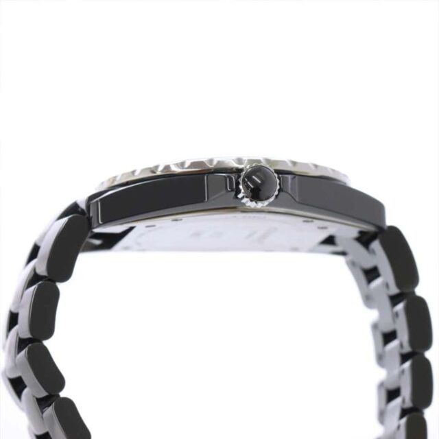CHANEL(シャネル)のシャネル CHANEL J12 GMT H2012 メンズ 腕時計 デイト ブラック 文字盤 セラミック オートマ 自動巻き 90139430 メンズの時計(腕時計(アナログ))の商品写真