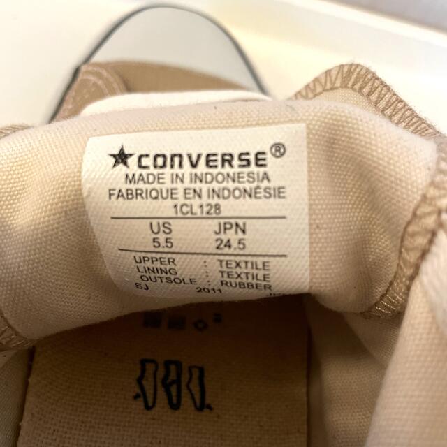 CONVERSE(コンバース)のconverse ハイカット ベージュ レディースの靴/シューズ(スニーカー)の商品写真