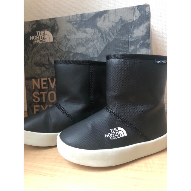 THE NORTH FACE キッズ レインブーツ 黒 16㎝ HtrMDPhL8z