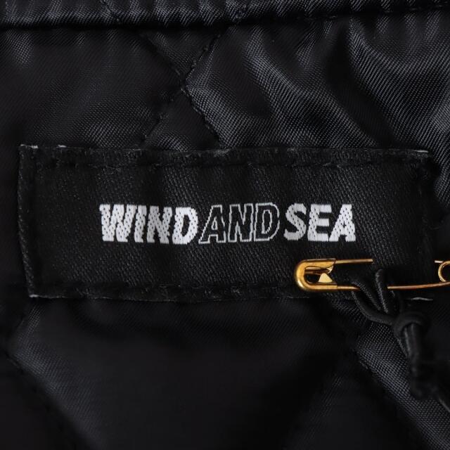 WIND AND SEA(ウィンダンシー)のウィンダンシー  ウール×ポリエステル L ブラック メンズ その他アウタ メンズのジャケット/アウター(その他)の商品写真