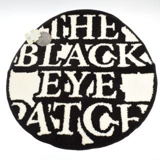 THE BLACK EYE PATCH ブラックアイパッチ LOGO RUG by Garelly 1950 ロゴラグマット(その他)