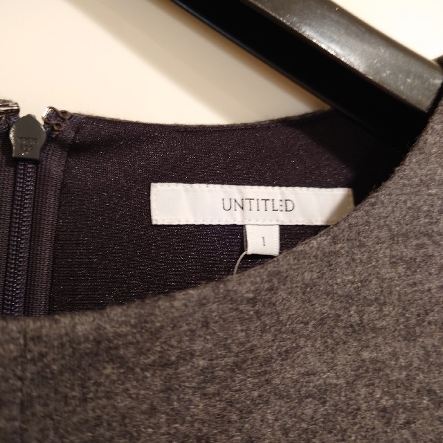 【新品】UNTITLED ウール ワンピース 3