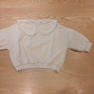 ザラキッズ(ZARA KIDS)のZARAギッズ　襟付き　スウェット　86(トレーナー)