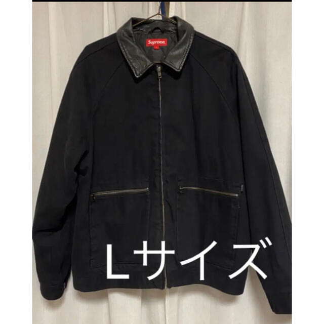 ジャケット/アウターsupreme Leather Collar Work Jacket