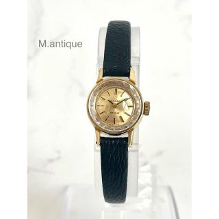 【OH済】OMEGA オメガ デビル カットガラス ゴールド手巻 ...