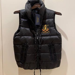 ポロラルフローレン(POLO RALPH LAUREN)のpolo ラルフローレン  黒　ダウンベスト新品未使用(ダウンベスト)