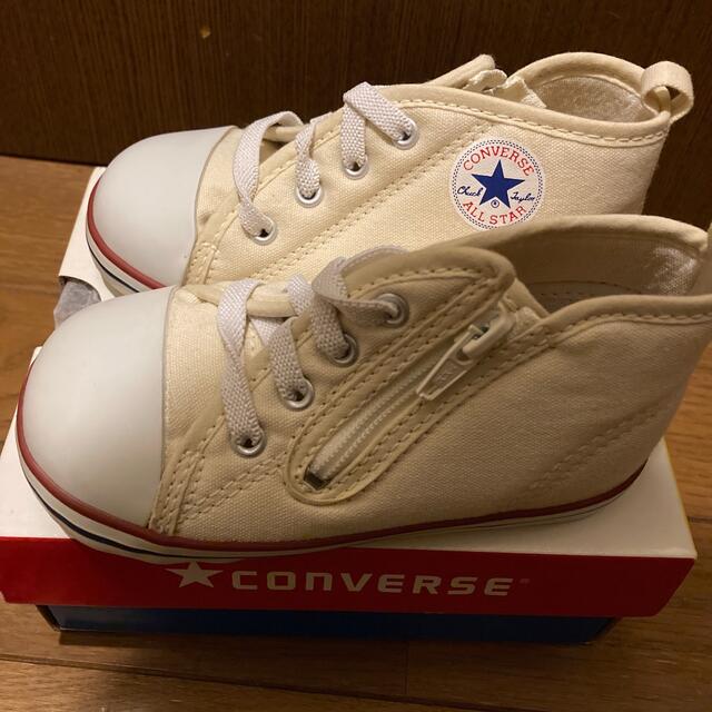 CONVERSE(コンバース)のコンバース BABY ALL STAR N Z ホワイト　15センチ キッズ/ベビー/マタニティのキッズ靴/シューズ(15cm~)(スニーカー)の商品写真