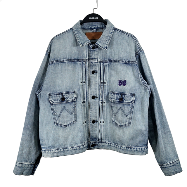 NEEDLES 22ss WRANGLER DENIM JACKET - Gジャン/デニムジャケット
