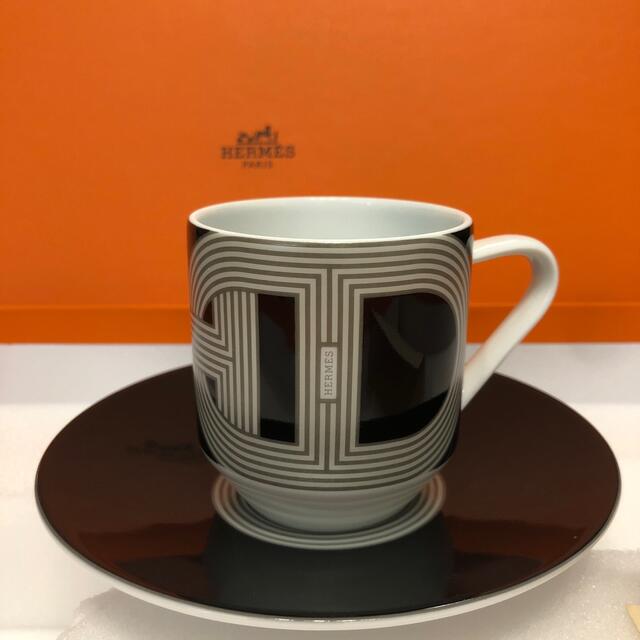 HERMES ラリー24 コーヒーカップソーサー