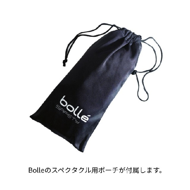 bolle(ボレー)の【新品】bolle ボレー　ラッシュプラス　ゴーグル サングラス　ポーチ付 エンタメ/ホビーのミリタリー(個人装備)の商品写真