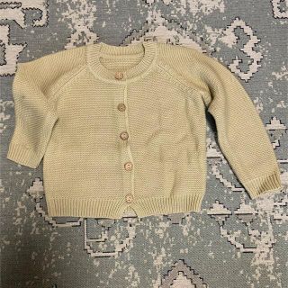 ミキハウス(mikihouse)のニットカーディガン　ベビー服　キッズ服(カーディガン)