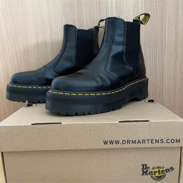 ドクターマーチン チェルシーブーツ サイドゴア 厚底 Dr.Martens