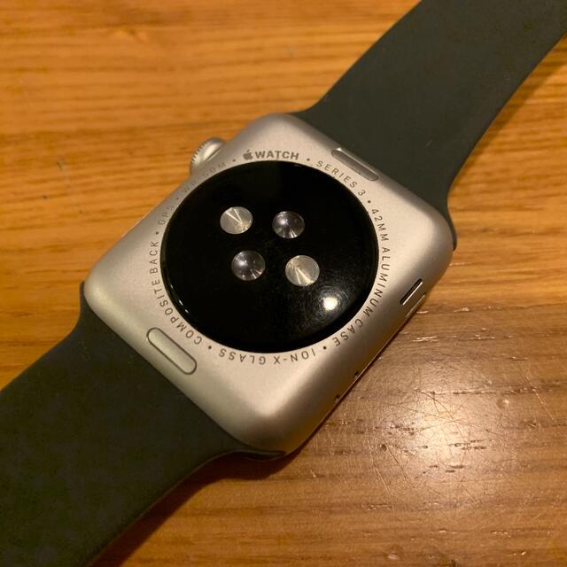 Apple Watch - 明日朝まで特価!バッテリー99%!apple watch 3 42mmの