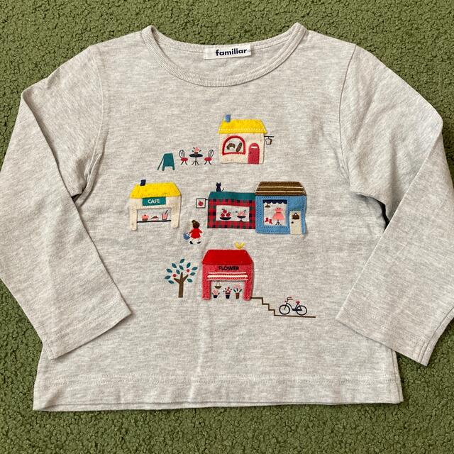 familiar(ファミリア)のファミリア　ロンT 長袖　100 キッズ/ベビー/マタニティのキッズ服女の子用(90cm~)(Tシャツ/カットソー)の商品写真