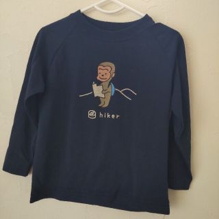 モンベル(mont bell)のモンベルキッズ　長袖　100センチ　ウイックロン　used(Tシャツ/カットソー)