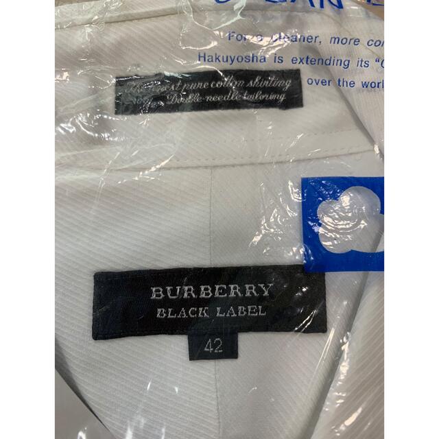 BURBERRY BLACK LABEL(バーバリーブラックレーベル)の値下げ⭐︎クリーニング済⭐︎バーバリー　ワイシャツ メンズのトップス(シャツ)の商品写真