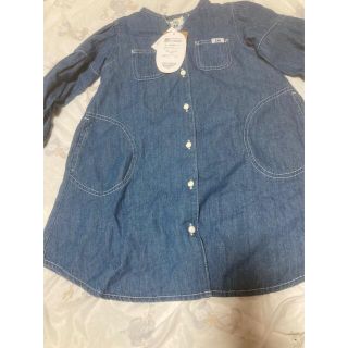 バディーリー(Buddy Lee)のbuddy lee 新品　ワンピース 100cm 女の子　秋服　デニムワンピース(ワンピース)