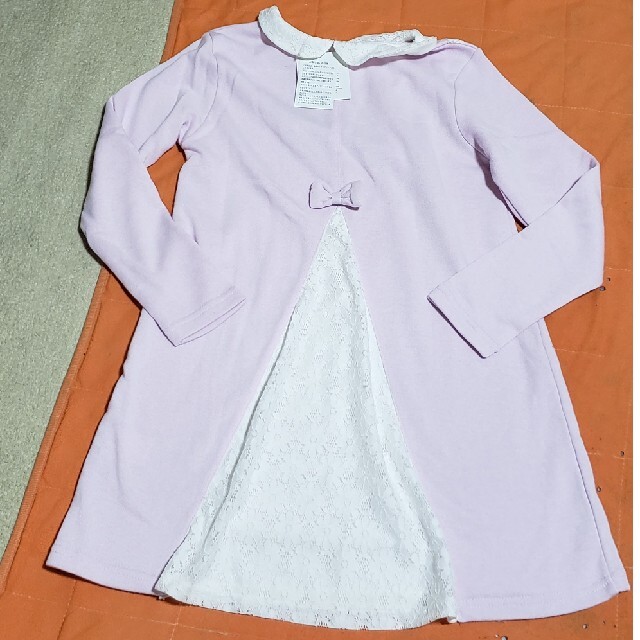 後ろ切り替えワンピース キッズ/ベビー/マタニティのキッズ服女の子用(90cm~)(ワンピース)の商品写真