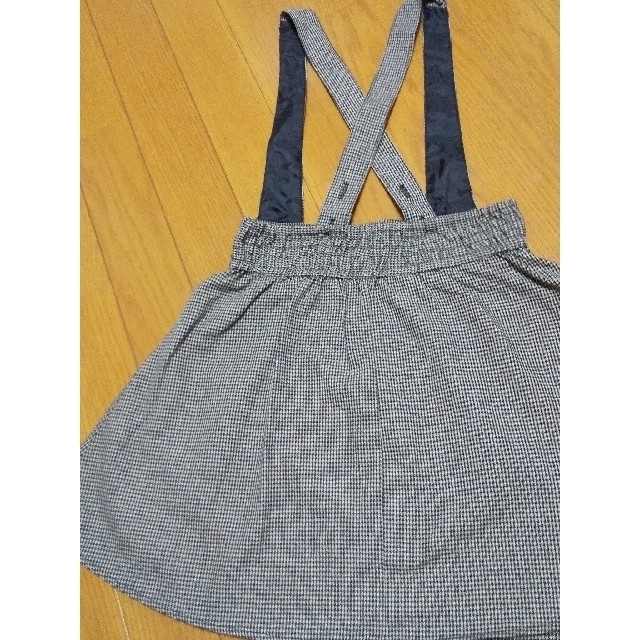 お値下げしました☆千鳥格子柄のスカート　130㎝ キッズ/ベビー/マタニティのキッズ服女の子用(90cm~)(スカート)の商品写真