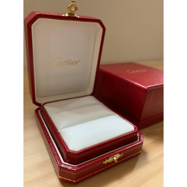 Cartier(カルティエ)のカルティエ　リング　空箱 インテリア/住まい/日用品の収納家具(ケース/ボックス)の商品写真