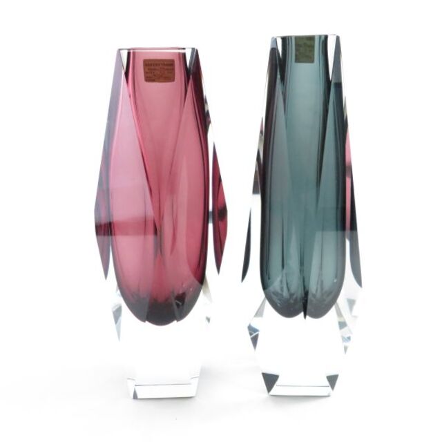 ムラーノ ガラス mandruzzato フラワーベース 花瓶 SY4031H