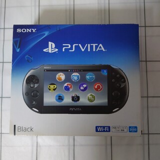 プレイステーションヴィータ(PlayStation Vita)の「PlayStation®Vita（PCH-2000シリーズ） ブラック(携帯用ゲーム機本体)