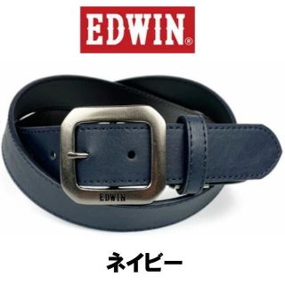 エドウィン(EDWIN)のネイビー 紺 エドウイン ギャリソンバックル 54 ベルト ユニセックス(ベルト)