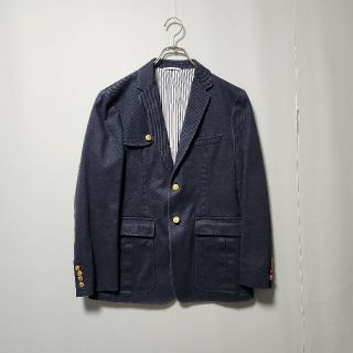 トムブラウン(THOM BROWNE)のトムブラウン　ジャケット　ガンパッチブレザー(テーラードジャケット)