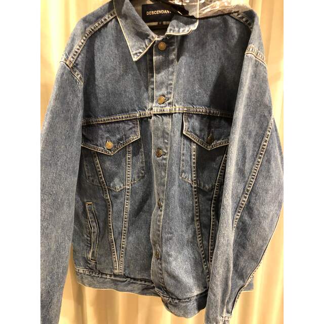 W)taps(ダブルタップス)のDESCENDANT TEAR DENIM JACKET XL サイズ4 メンズのジャケット/アウター(Gジャン/デニムジャケット)の商品写真