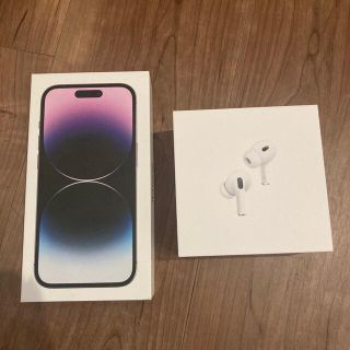 アイフォーン(iPhone)のiPhone 14pro 256gb とairpods pro 2(スマートフォン本体)