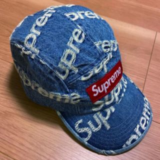 希少品!Supreme Frayed Logos Denim Camp Cap | www.carmenundmelanie.at