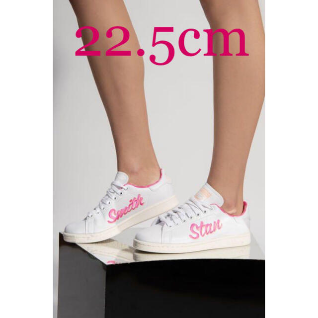 本物保証人気 adidas - Adidas スタンスミス ピンク22.5cmの通販 by