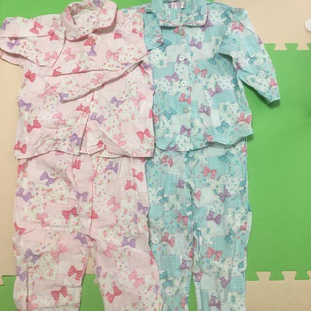 パジャマ 長袖 長ズボン 上下 セット 110cm キッズ/ベビー/マタニティのキッズ服女の子用(90cm~)(パジャマ)の商品写真