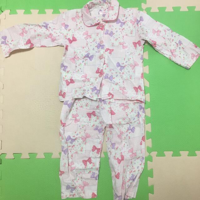 パジャマ 長袖 長ズボン 上下 セット 110cm キッズ/ベビー/マタニティのキッズ服女の子用(90cm~)(パジャマ)の商品写真