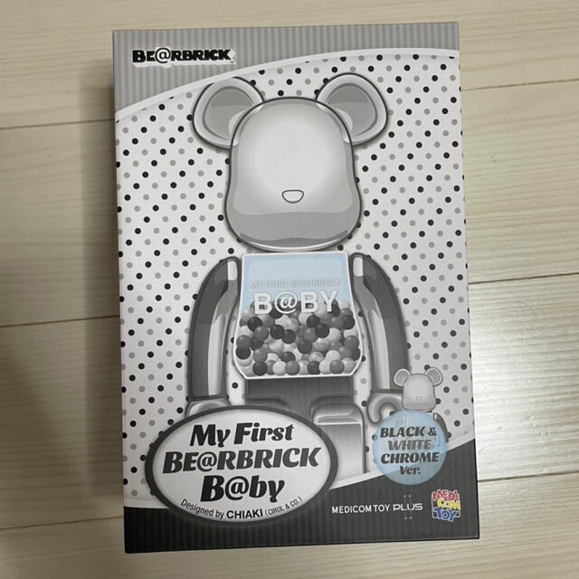 BE@RBRICK B@BY BLACK&WHITE CHROME100&400フィギュア