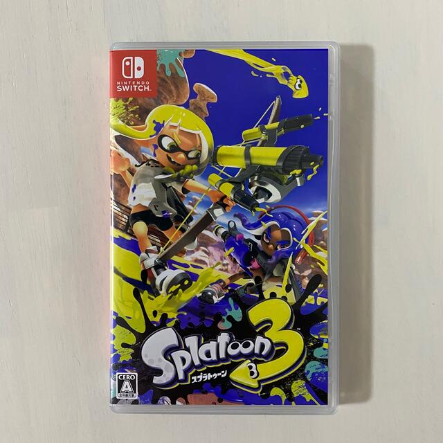 スプラトゥーン3/switch/パッケージ版/ソフト/任天堂/美品