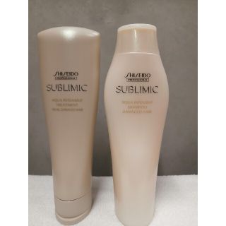 シセイドウ(SHISEIDO (資生堂))のサブリミック　アクアインテンシブシャンプー250ml＆アクアインテンシブトリート(シャンプー/コンディショナーセット)