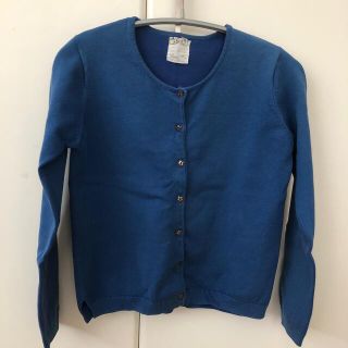 ザラ(ZARA)のzara カーディガン 140 ブルー(カーディガン)